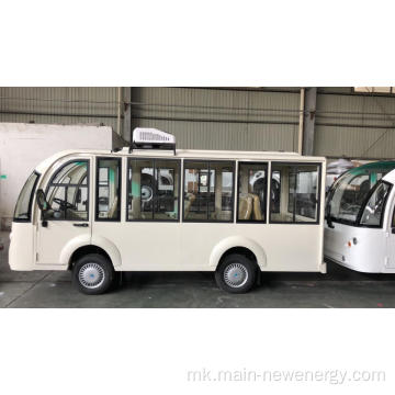 Чист електричен автобус за разгледување со CE